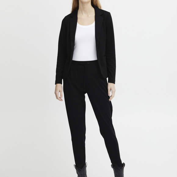 Ichi Ihkate Blazer Jacket Black XL Cardigan - Picture 6 of 16